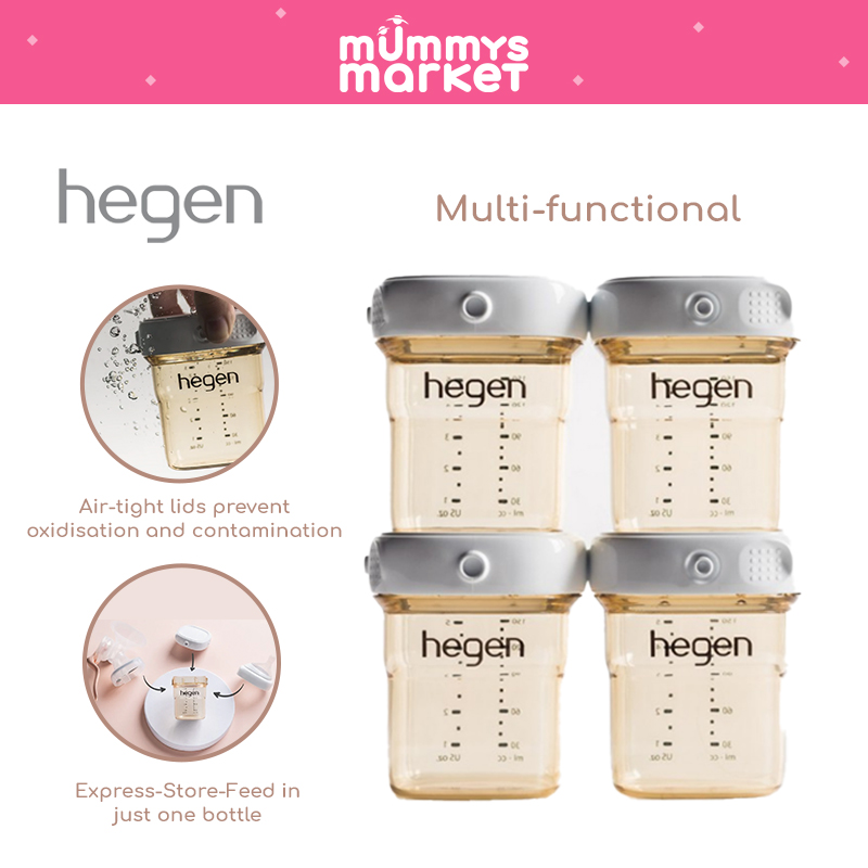 Hegen PCTO™ 150ml/5oz Breast Milk Storage PPSU (4-Pack)